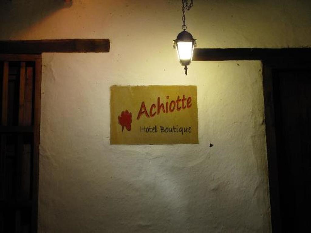 Achiotte Hotel Boutique Barichara Extérieur photo